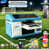 Nouvelle imprimante jet d'encre UV de bureau 3560 haute précision à plat portable pour impression personnalisée sur acrylique, métal, plastique, gobelets, coques de téléphone, porte-clés