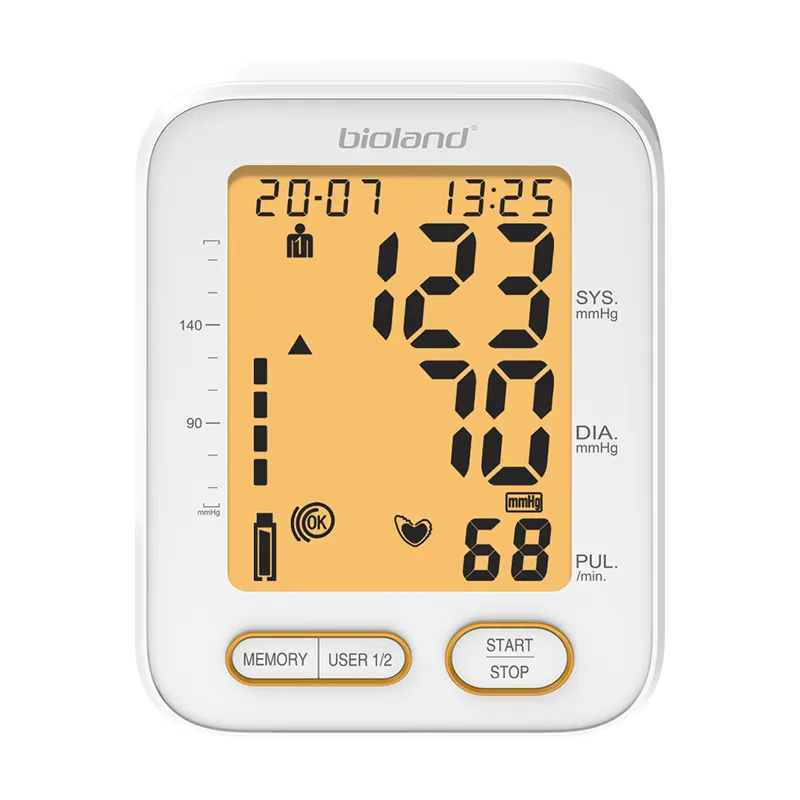 高速伝送LCD大画面血圧デジタル血圧モニター、ECGポータブル