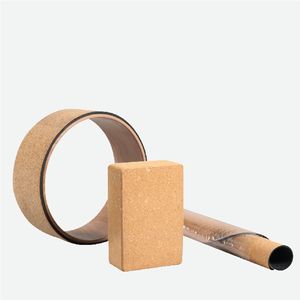 Sughero accessori <span class=keywords><strong>Yoga</strong></span> e strumenti di supporto Set tra cui tappetino e blocchi - Product Image 1