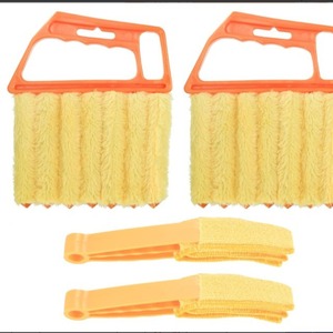 Cleaning Brush Microfiber 7-Tooth For Venetian Blinds Air Conditioner Vent <b>Dust</b> Collector Household Cleaning Tool - Product Image 4