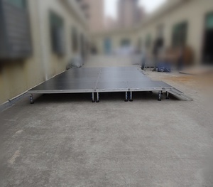 Mobile Adjustable Aluminum Alloy Stage Events Portable 4x4ft 4x8ft Stage Deck - Product Image 1