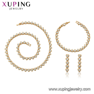 65257 Xuping18k <strong>Gold</strong> <strong>Costume</strong> <strong>Jewelry</strong>, Fashion Trendy Multiple Colors Available <strong>Jewelry</strong> Set - Product Image 6