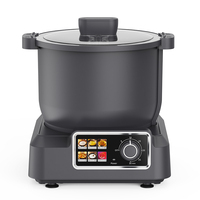 Machine professionnelle électrique pour piler le yam et le fufu, processeur de manioc, mixeur alimentaire, avec lame en acier inoxydable