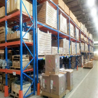 Étagère à palettes sélective en acier laminé à froid, capacité de 2000 kg par niveau, taille personnalisée, rayonnage de stockage pour entrepôt, logistique et usine