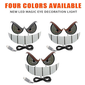 Panel de Pantalla USB para Ventana Delantera y Trasera de Coche, Luz de Ojos de Demonio para Parabrisas de Camión y Coche - Product Image 4