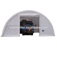 Abri de rangement pliable portable pour garage, résistant aux intempéries et robuste