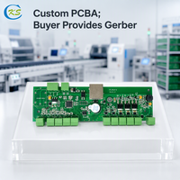 Carte de commande de haute qualité, assemblage de circuits imprimés (PCB) et de cartes électroniques assemblées (PCBA) avec fichiers Gerber et BOM, fabrication de cartes PCBA