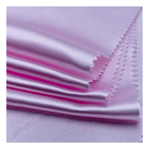 Tissu satiné tissé 100 % polyester biologique écologique 50D*75D uni teint résistant aux taches séchage rapide <span class=keywords><strong>l</strong></span>éger 72 Jupes Sacs - Product Image 3