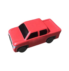 Custom Personalize Logo Print Stress Ball Fidget Toys PU Foam Truck Shape Stress Ball Relief