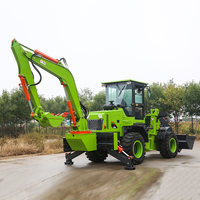 2023 chinois petite roue Mini 4x4 tracteur pelle pelle pelle chargeuse en vente