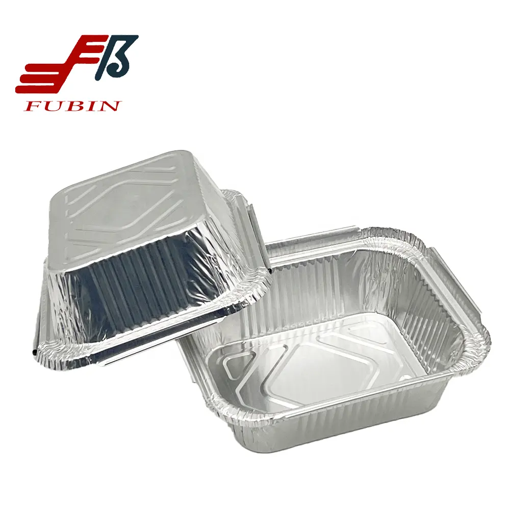 Baking Pans Containers Tray Aluminium Food Aluminum Foil F1 2022 Hot Sale in Pakistan Square Disposable Hotselling 450ml 4g