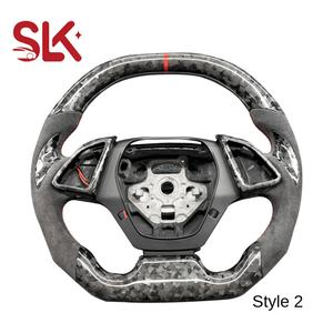 <span class=keywords><strong>Volante</strong></span> <span class=keywords><strong>Deportivo</strong></span> Personalizado para <span class=keywords><strong>Chevy</strong></span> Chevrolet Camaro 2016-2023 <span class=keywords><strong>Volante</strong></span> de Fibra de Carbono Real - Product Image 4