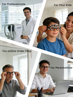 Barres prismatiques pour optométrie, barre prismatique optique VB-15+HB-16, instrument ophtalmique