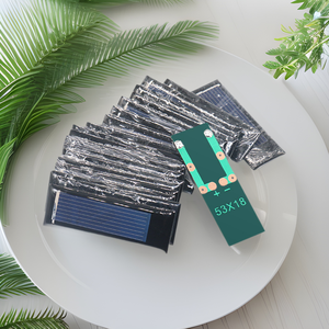 <b>Solar</b> Panel Module 53X18 Polycrystalline Silicon Photovoltaic Epoxy Board 1V 150MA High Efficiency Power <b>Generation</b> - Product Image 1