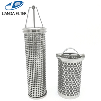 Filtre à panier en acier inoxydable LIANDA, tamis perforé en fil métallique, filtre à huile et liquides, filtres à air 304/316SS