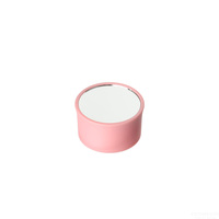 Conteneur en plastique vide pour poudre capillaire avec applicateur et miroir