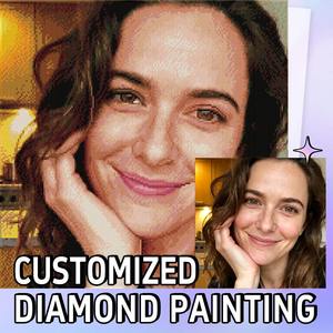 Оптовая продажа: 1 шт. персонализированная 5D алмазная вышивка на заказ по вашей фотографии – индивидуальный сувенир, подарок на свадьбу, для домашнего декора, с изображением питомца, ребенка или на заказ. - Product Image 3
