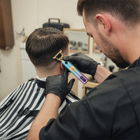 Tondeuse à barbe vintage T9 Tondeuse à cheveux sans fil Tondeuse à cheveux professionnelle sans fil pour hommes