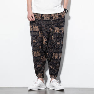 <strong>Harem</strong> <strong>Pants</strong> Trendy Floral <strong>Pants</strong> Slacks for Men Hip Hop Dance <strong>Pants</strong> for Men - Product Image 5