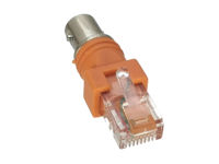 Adaptateur BNC femelle vers RJ45 9P8C mâle adaptateur de connecteur de coupleur coaxial état neuf