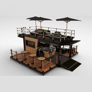 Casa Container Prefabbricata Portatile, Completamente Attrezzata, Pieghevole ed Espandibile, per Bar, Caffetterie e Negozi - Product Image 1