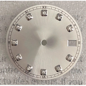 Esfera de reloj de 28.5mm con efecto sol y diamantes, accesorio modificado para movimiento mecánico NH35 NH36, piezas de reloj - Product Image 4