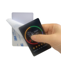 En gros 13.56mhz Étanche PVC Programmable Instagram Récompense Plaque NFC google Review Card Adhésif
