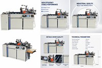 Machine de plastification automatique pour films B2B, feuilles de film BOPP, cartes, papier A2, carton, affiches et magazines