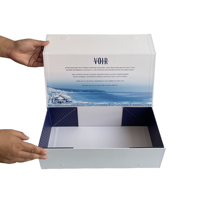 Caja de papel de embalaje de licores personalizada para vodka whisky Espíritu vino tinto botella embalaje caja de regalo
