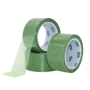 Manufacturer of High Temperature Green Polyester PET Heat Tape Adhesive Paper & Film Product