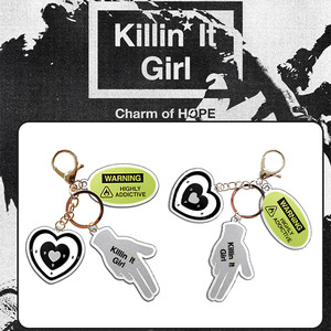 Umut J-HOPE Killit bts akrilik anahtarlıklar Charm It kız moda anahtarlık çanta araba anahtarı kolye hayranları hatıra promosyon hediyeler - Product Image 2
