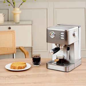 <span class=keywords><strong>Cafetière</strong></span> espresso <span class=keywords><strong>électrique</strong></span> semi-automatique commerciale de <span class=keywords><strong>grande</strong></span> <span class=keywords><strong>capacité</strong></span> avec système d'infusion pour hôtel et usage domestique - Product Image 3