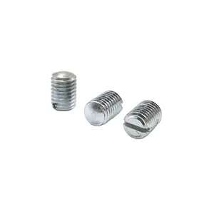 Stainless Steel Slotted Set Screw With Ball Point Zinc Grub Screw Set screws