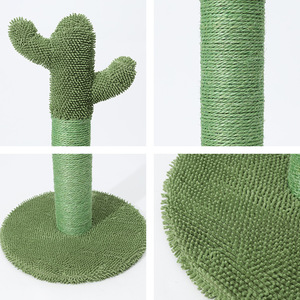 Cactus chat <span class=keywords><strong>griffoir</strong></span> sisal corde jouet interactif intérieur escalade chaton chat poste pour petits chats chatons - Product Image 3