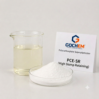 Superplastifiant liquide PCE haute performance pour le maintien des coulées, 50 % de matières solides, à base de polycarboxylate