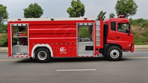 Camión de Bomberos Dongfeng 4x2 con Tanque de Agua de 8m³ y Equipo de Bombeo - Product Image 4