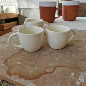 أواني فخارية خزفية بيضاء خزفية للبيع بالجملة بيع بالجملة خزفية سيراميك جاهزة للطلاء - Product Image 4