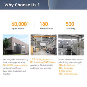 Fabrika Satışı Güçlü Dış Mekan Kullanımı İçin Kokusuz Şeffaf Kırılmış Bentonit Kedi Kumu Yüksek Su Emici Kediler İçin - Product Image 6