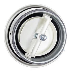AV-1 125mm HVAC Air Supply Valve for Ceiling Air Diffusion <strong>Steel</strong> Round - Product Image 3