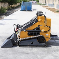 Harga Mini Skid Steer Loader Infront Cina 1 Ton, Mini Skid Steer Loader Multifungsi