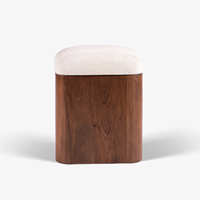 Pouf Ottoman Traditionnel en Tissu Doux, Siège de Sol Moderne, Écologique et Léger, Repose-Pieds pour Salon et Appartement - Vente en Gros