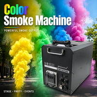 Machine à fumée colorée 3500W pour Baby Shower, Mariage, Fête, DJ, Révélation du Sexe, Festival - Jet de brouillard liquide DMX
