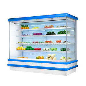 Los supermercados/marcados utilizan refrigeradores abiertos de estilo europeo para exhibir y almacenar frutas, verduras y alimentos. - Product Image 4