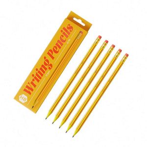 Juego de 12 Lápices HB Estándar de Alta Calidad, Personalizables, Libres de Madera, para Estudiantes, con Caja de Empaque en Inglés - Product Image 6