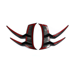 Convient aux <span class=keywords><strong>Mercedes</strong></span> <span class=keywords><strong>Benz</strong></span> <span class=keywords><strong>AMG</strong></span> <span class=keywords><strong>GT</strong></span> <span class=keywords><strong>R</strong></span> 16-19, séparateurs de pare-chocs avant en Fiber de carbone, ailettes latérales (convient à: <span class=keywords><strong>AMG</strong></span> <span class=keywords><strong>GT</strong></span> <span class=keywords><strong>R</strong></span>) - Product Image 5