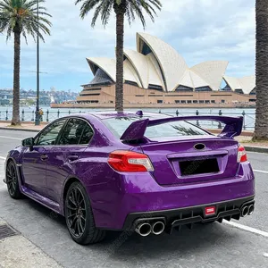 สำหรับ WRX STI VA ปี 2015 2016 2017 2018 2019 2020 2021 ชุดแต่งสปอยเลอร์ลิปดิฟฟิวเซอร์กันชนหลังรถยนต์ - Product Image 4