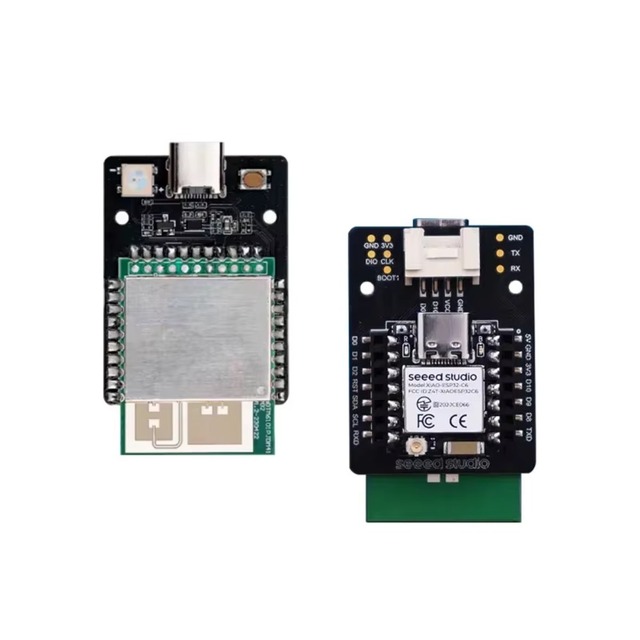 MR60BHA2 60GHz MmWave Breathing and Heartbeat Detection Sensor Kit with XIAO ESP32C6 radar Respiratory Module