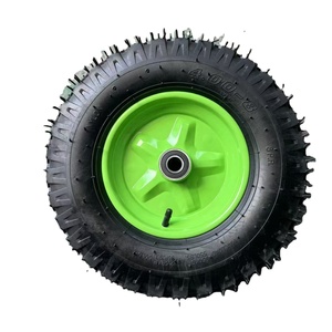 Venta caliente rodamiento de bolas 4,00-8 rueda de goma neumática nueva condición ruedas de carretilla de nailon para venta al por menor América del Sur 4,00-8 - Product Image 2