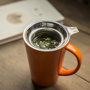 Infuseur à thé en maille d'acier inoxydable avec poignée, filtre à café réutilisable pour la maison, passoire à thé en métal pour thé en vrac - Product Image 5