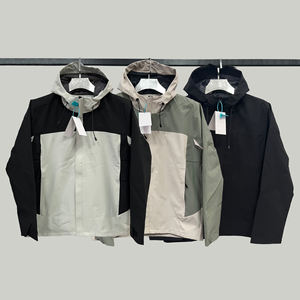 Chaqueta de fútbol transpirable con cremallera completa cortavientos entrenamiento fútbol chándal para hombre cálido fútbol ropa deportiva chaquetas - Product Image 1